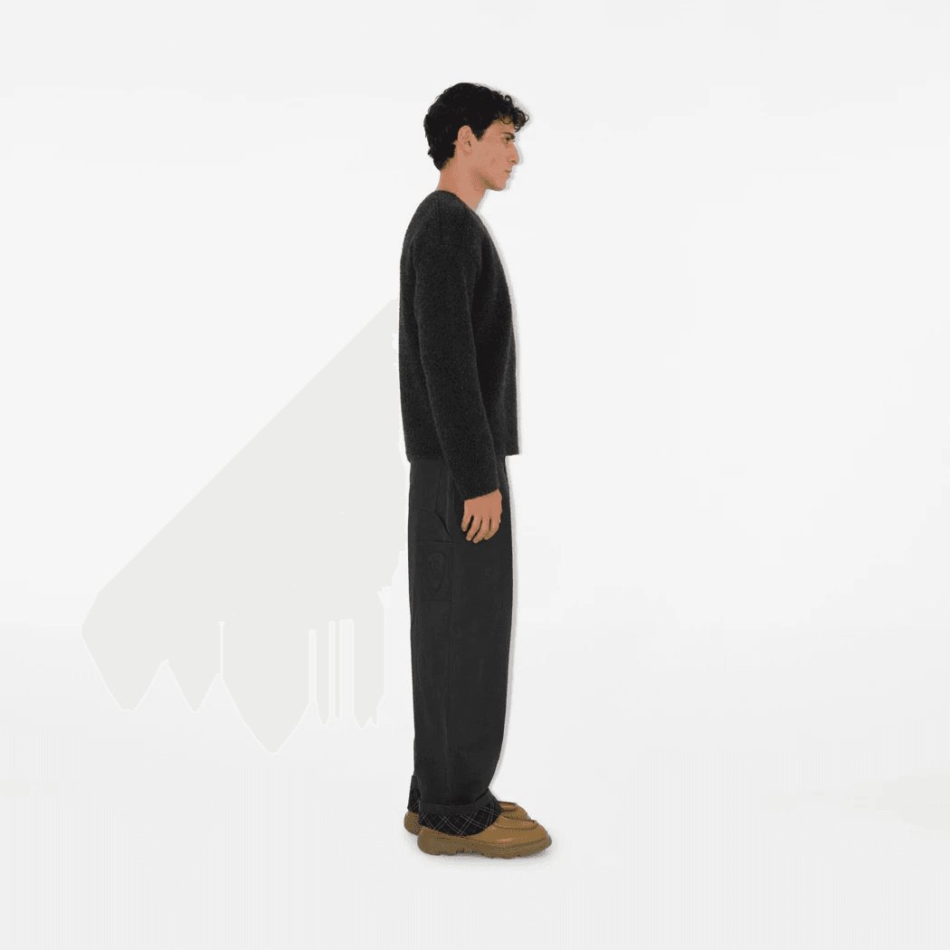 Cotton Carpenter Trousers, view 3