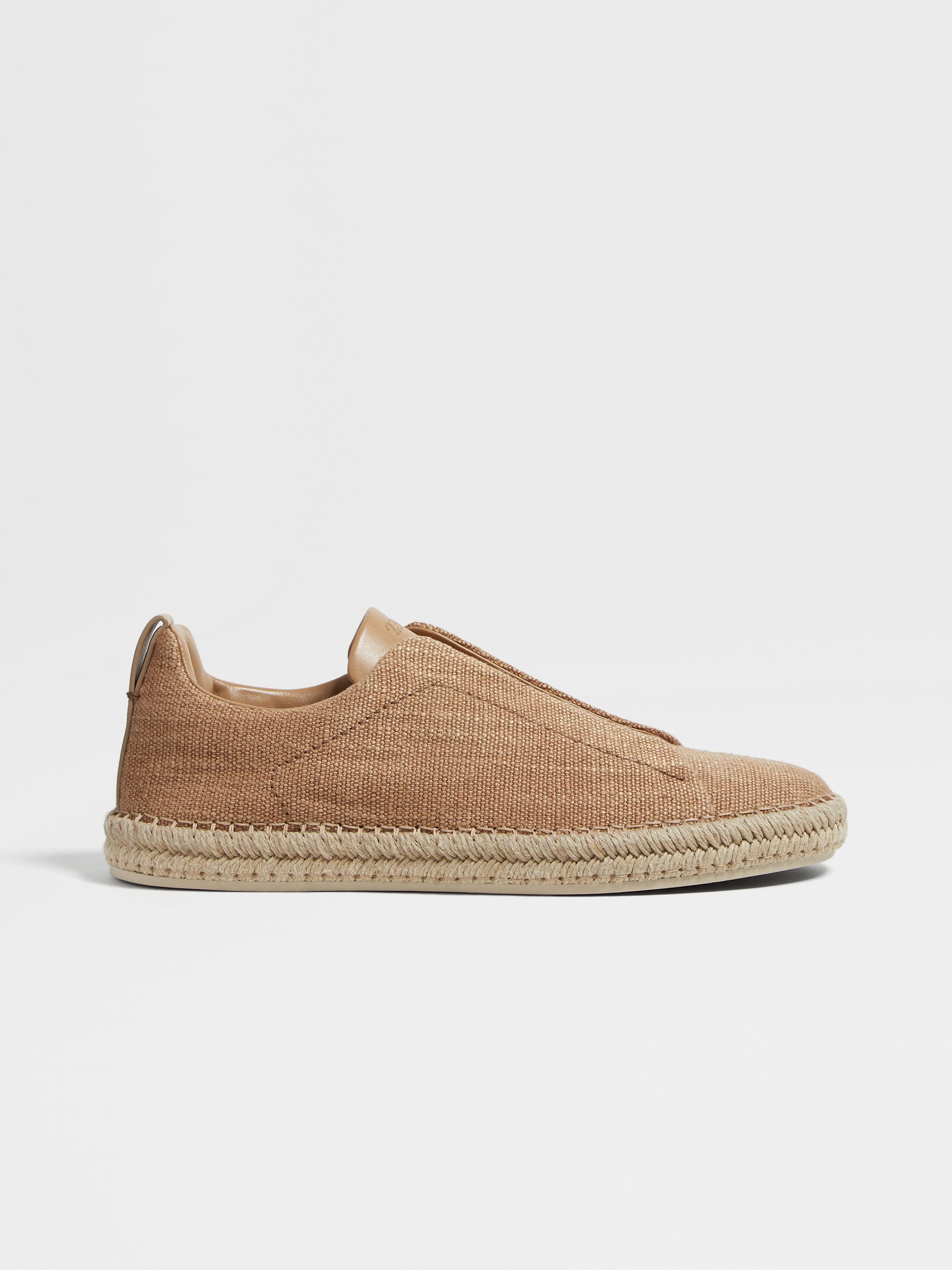 Linen Blend Triple Stitch™ Espadrilles, view 3