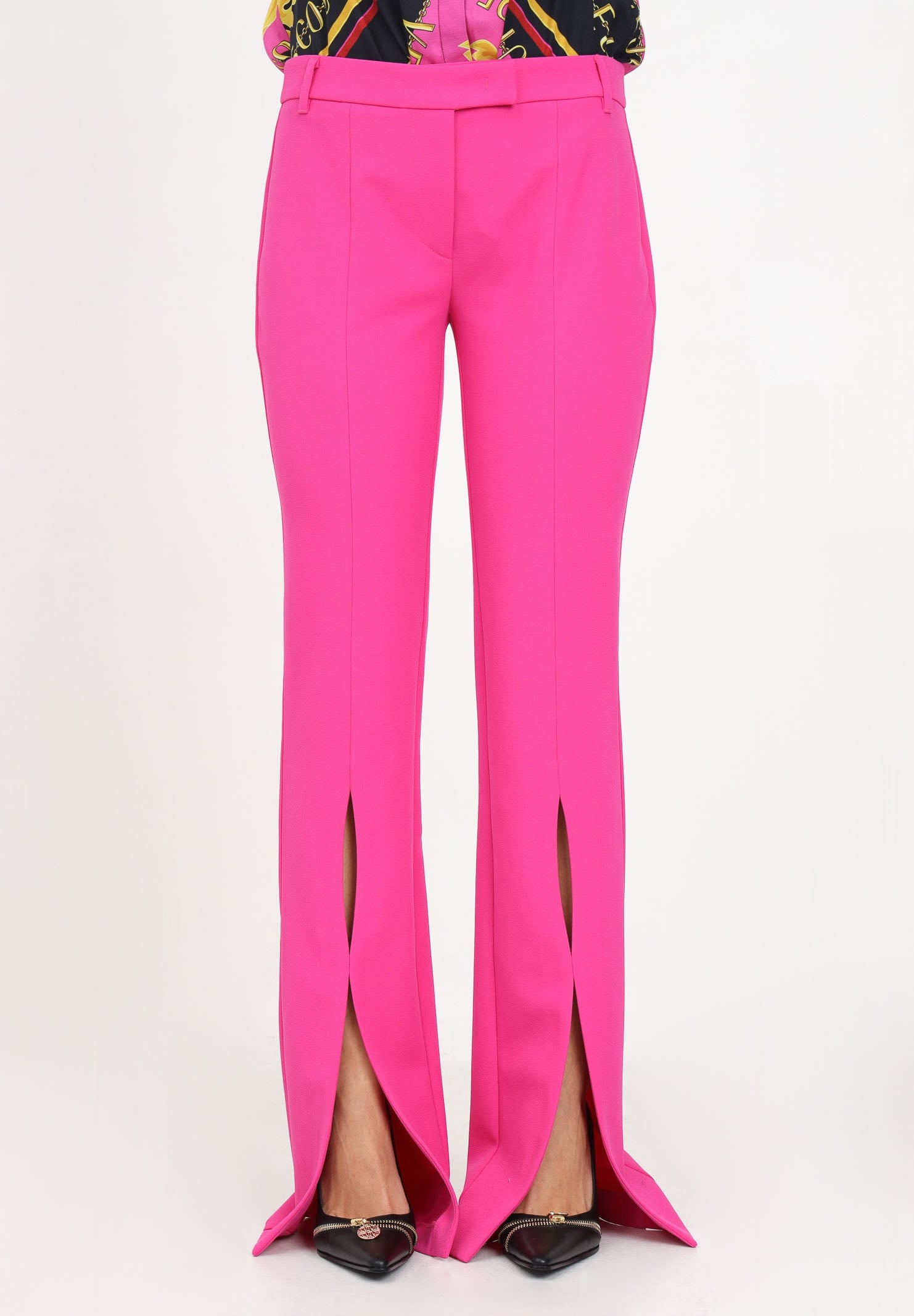 Fluorescent Fuchsia Trousers