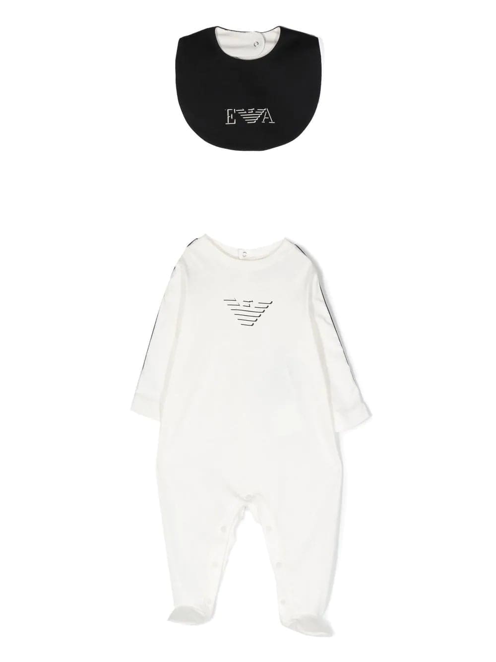 Kids Logo-Print Onesie And Bib Gift Set