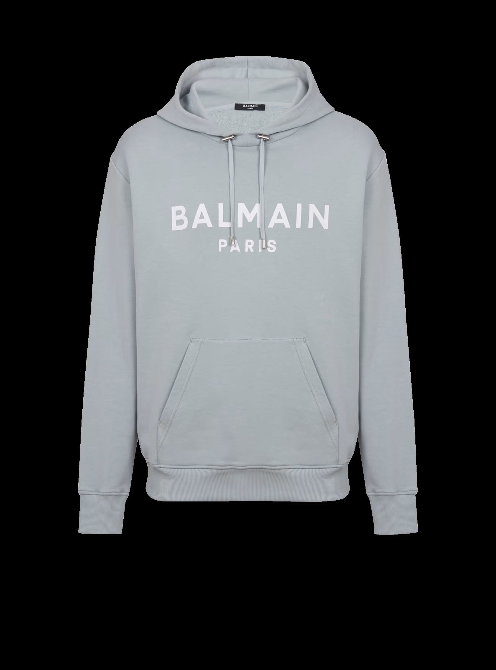 Printed Balmain Paris hoodie
