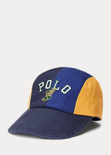 Polo Ralph Lauren Color-Blocked Twill Four-Panel Cap