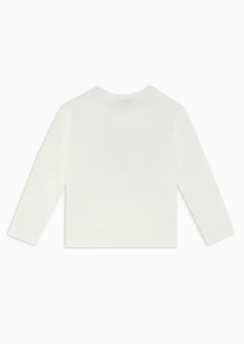 Kids Jersey Jumper With French Bulldog Print, view 3