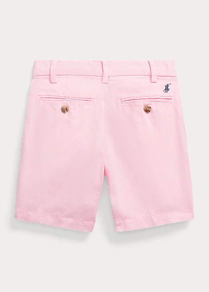 Polo Ralph Lauren Straight Fit Linen-Cotton Short, view 3