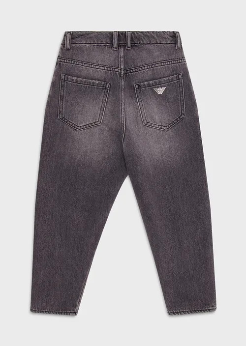 Kids Baggy J79 Jeans In Faded Denim, view 3