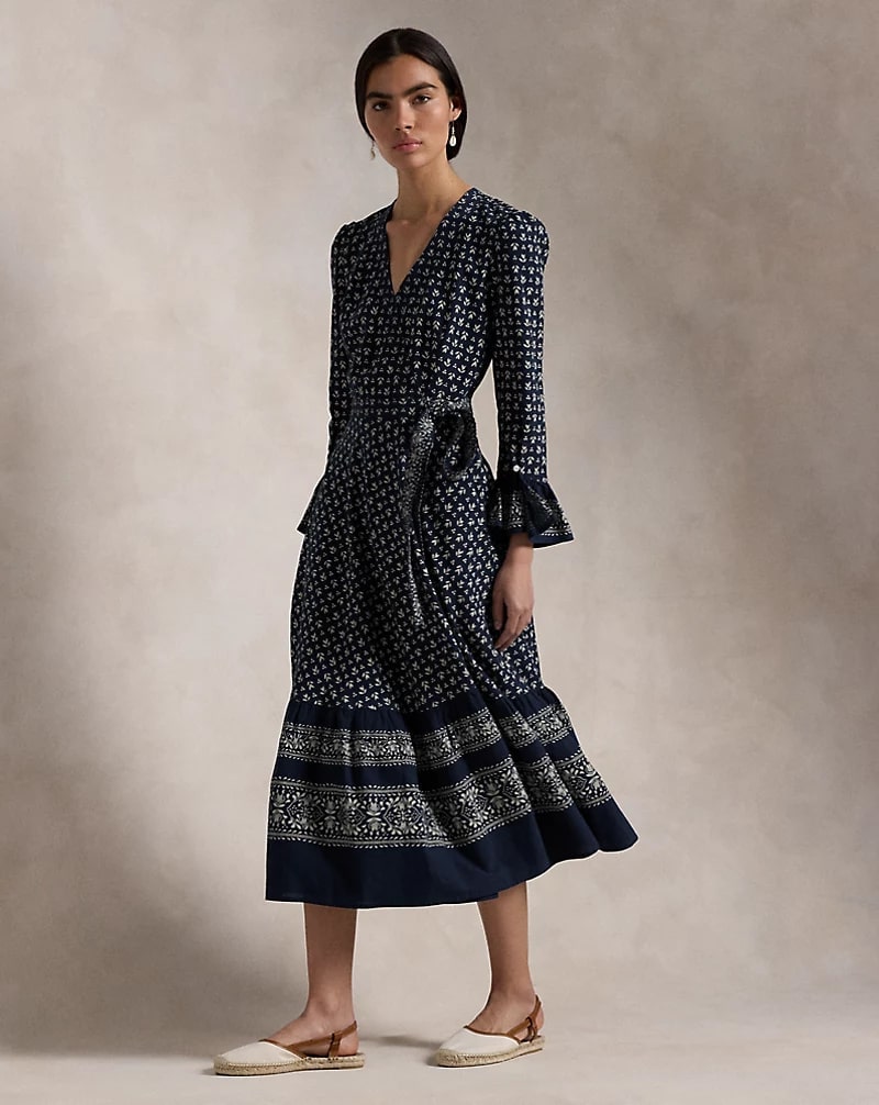 Polo Ralph Lauren Floral-Print Wrap Dress