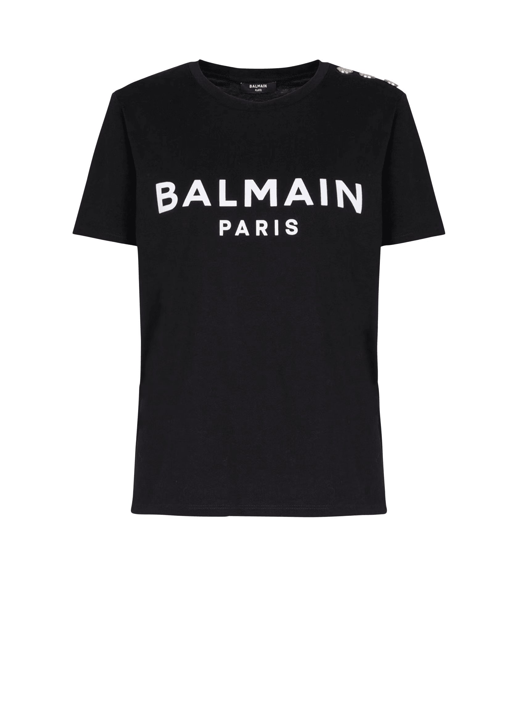 T-shirt con stampa Balmain Paris, view 9