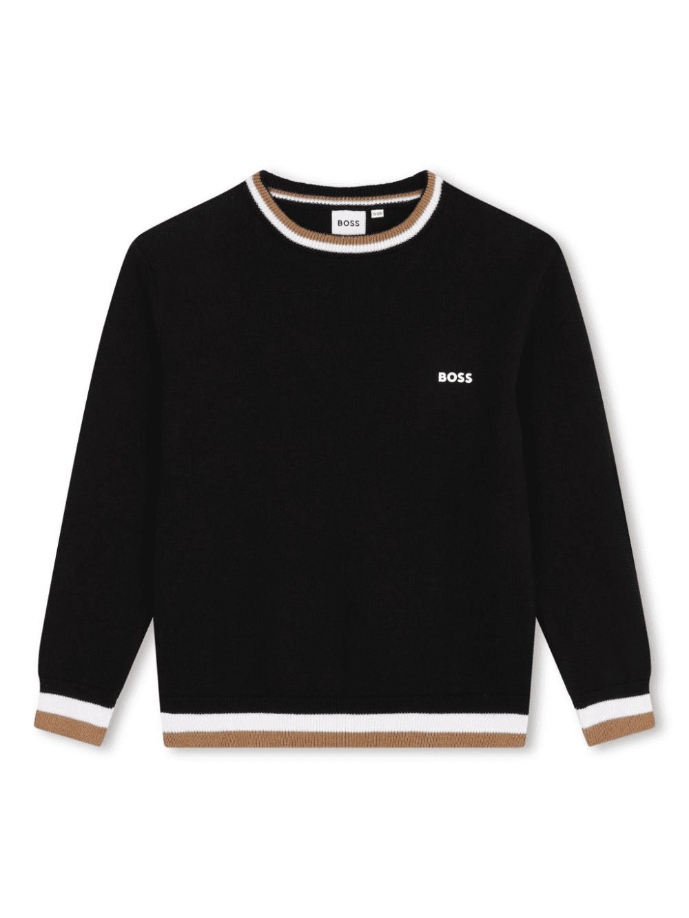 stripe-detail jumper