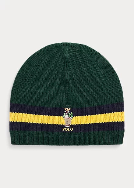 Polo Ralph Lauren Cotton Cap With Polo Bear