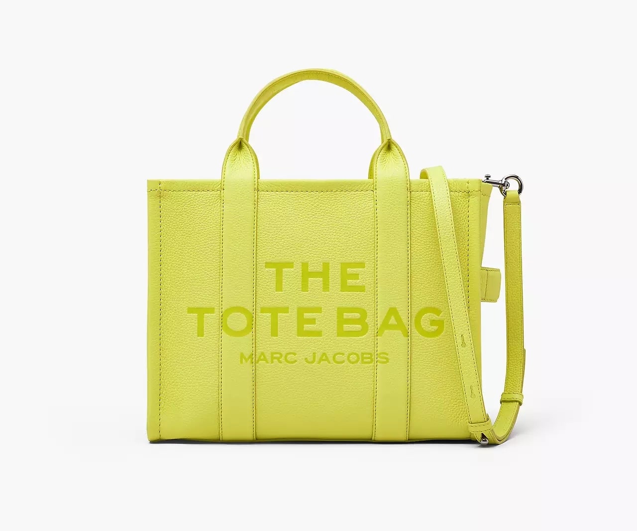 The
Leather Medium Tote Bag