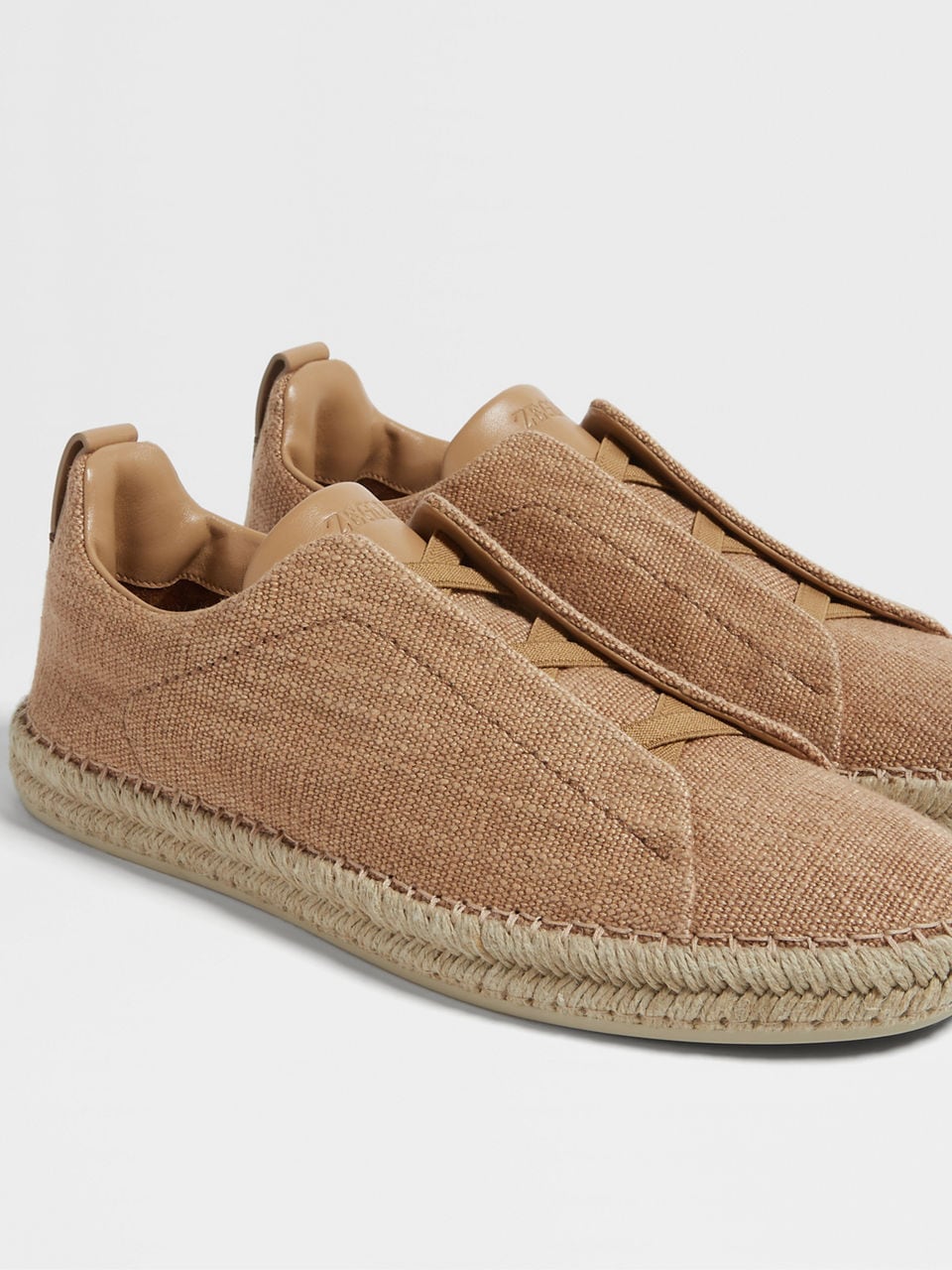 Linen Blend Triple Stitch™ Espadrilles, view 2