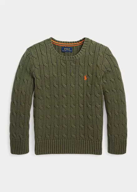 Polo Ralph Lauren Cable-Knit Cotton Jumper