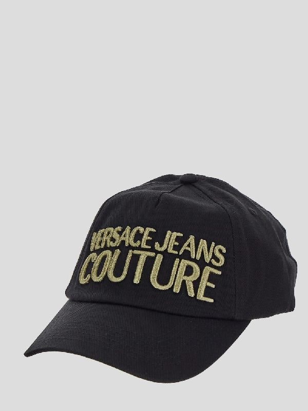 Metallic Logo Embroidered Cap