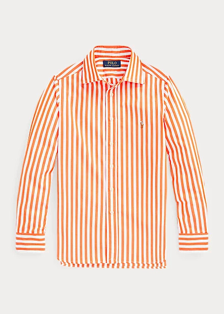 Polo Ralph Lauren Regent Striped Cotton Poplin Shirt