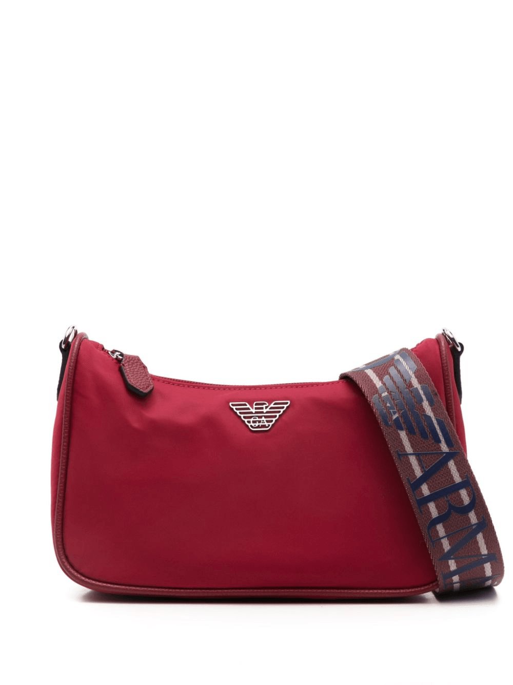 ASV logo-plaque cross body bag