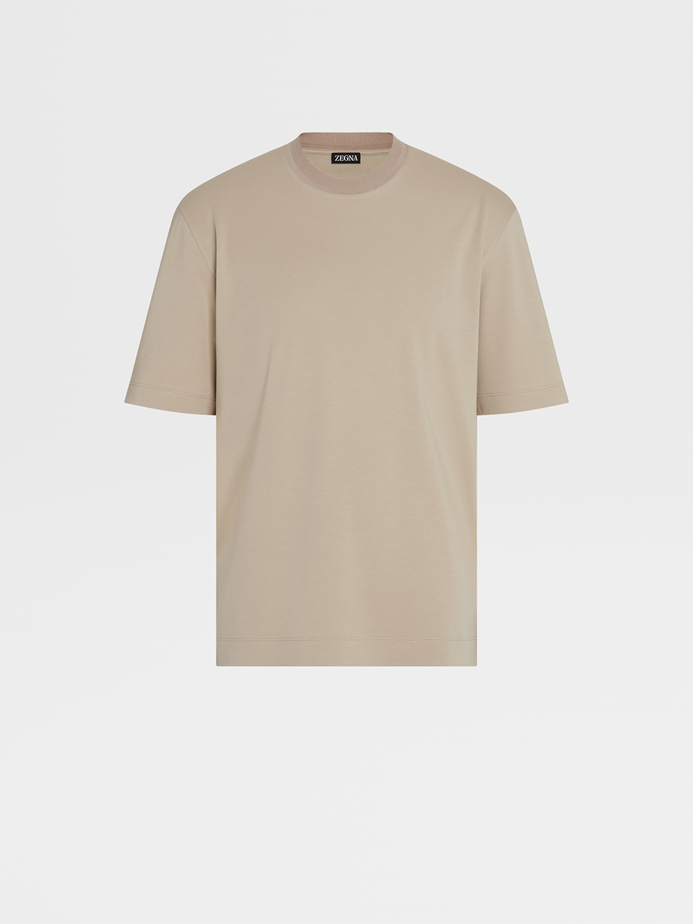 Cotton And Silk T-Shirt