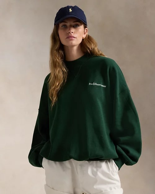 Logo Fleece High-Crewneck
