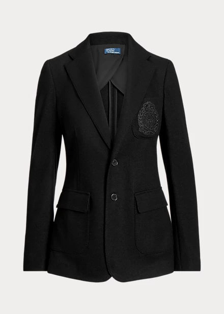 Polo Ralph Lauren Logo-Crest Wool Blazer