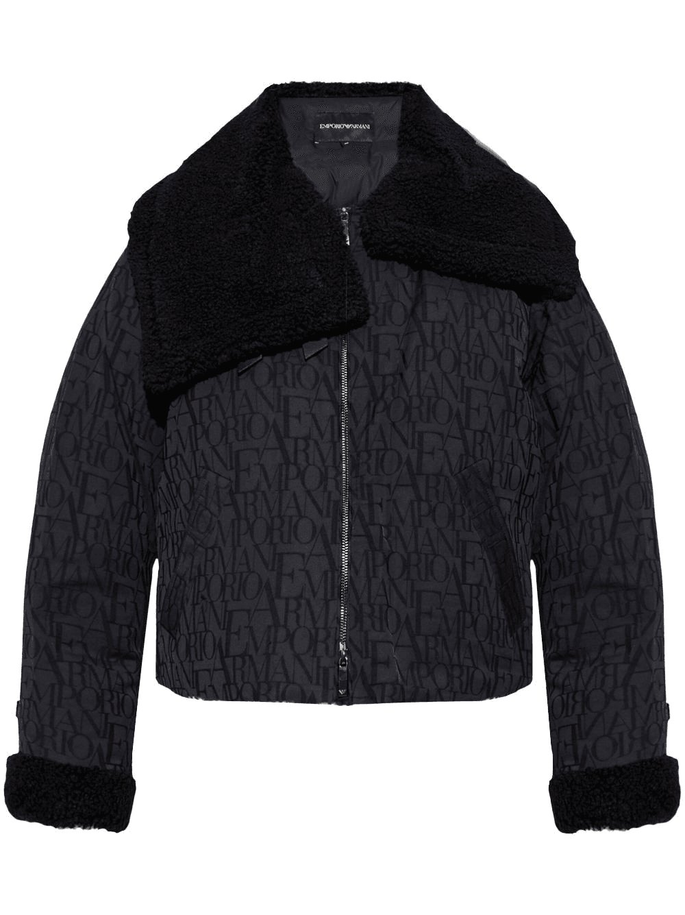 fur-trim jacket
