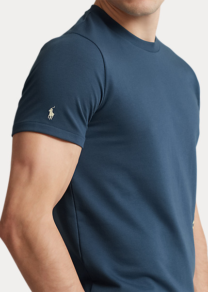Polo Ralph Lauren Logo Jersey Sleep Shirt, view 3