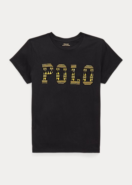 Polo Ralph Lauren Sequinned-Logo Jersey T-Shirt