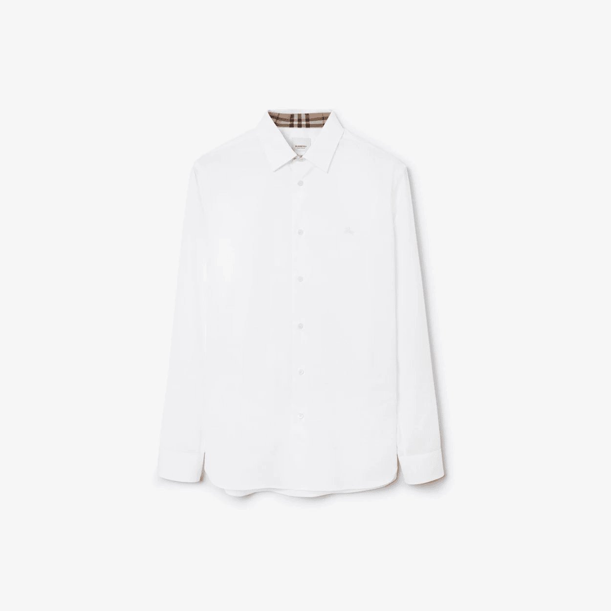 Slim Fit Stretch Cotton Shirt