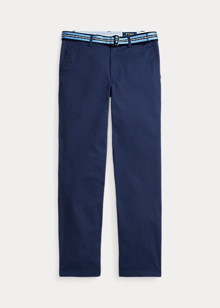 Polo Ralph Lauren Belted Slim Fit Stretch Twill Trouser