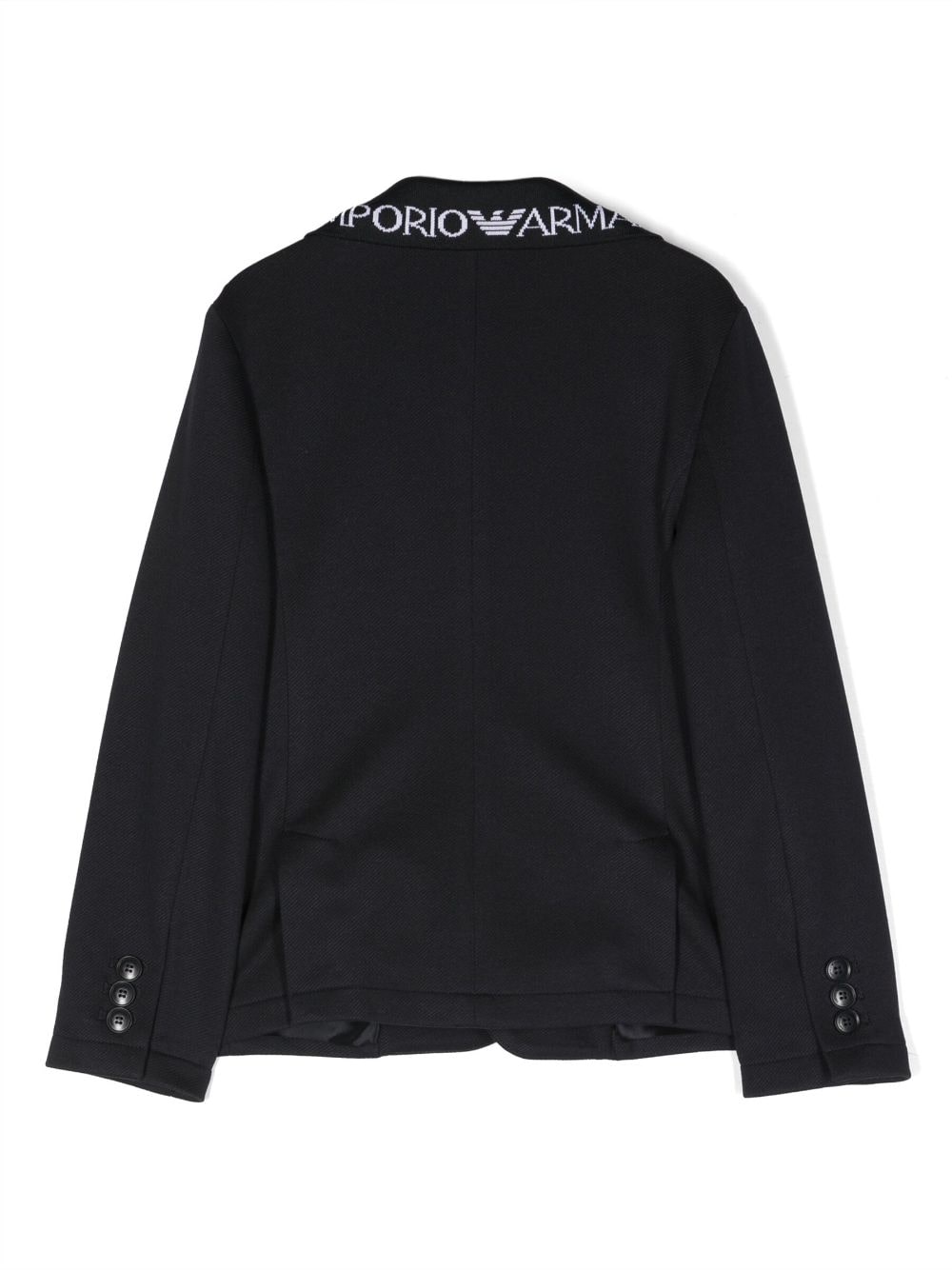 Kids Logo-Lettering Single-Breasted Blazer, view 2