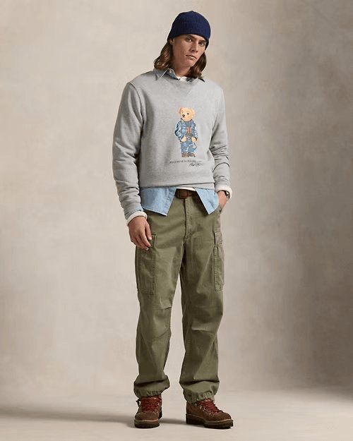 Polo Bear Fleece Sweatshirt, view 3