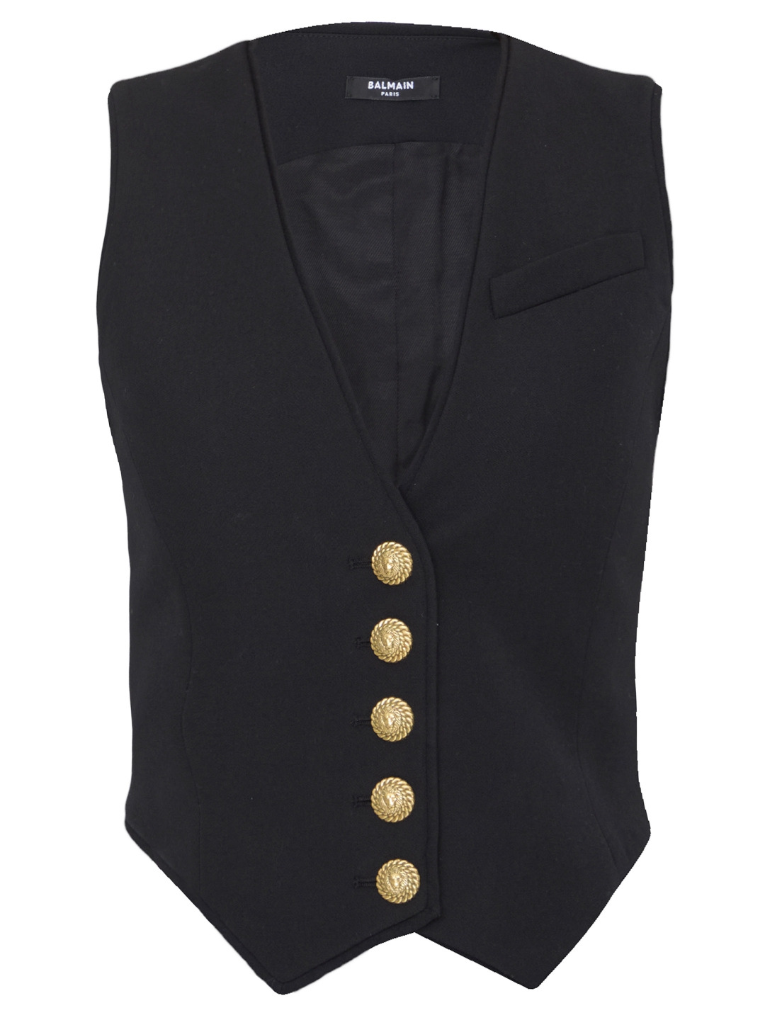Balmain Virgin Wool Vest