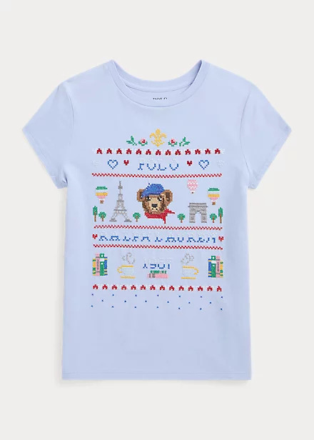 Polo Ralph Lauren Polo Bear Cotton Jersey T-Shirt