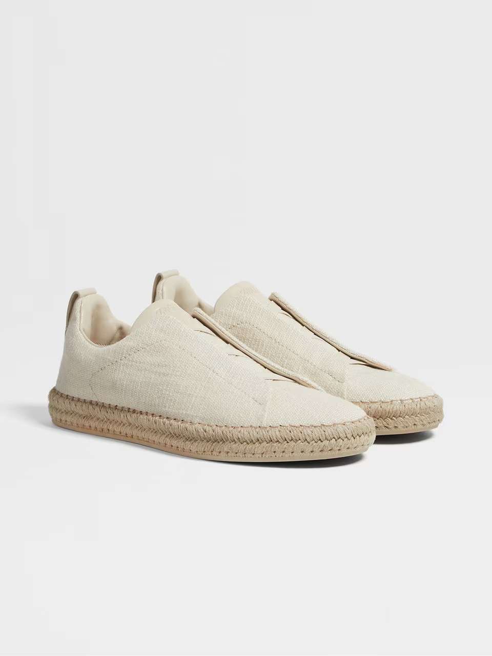 Linen Blend Triple Stitch™ Espadrilles, view 11