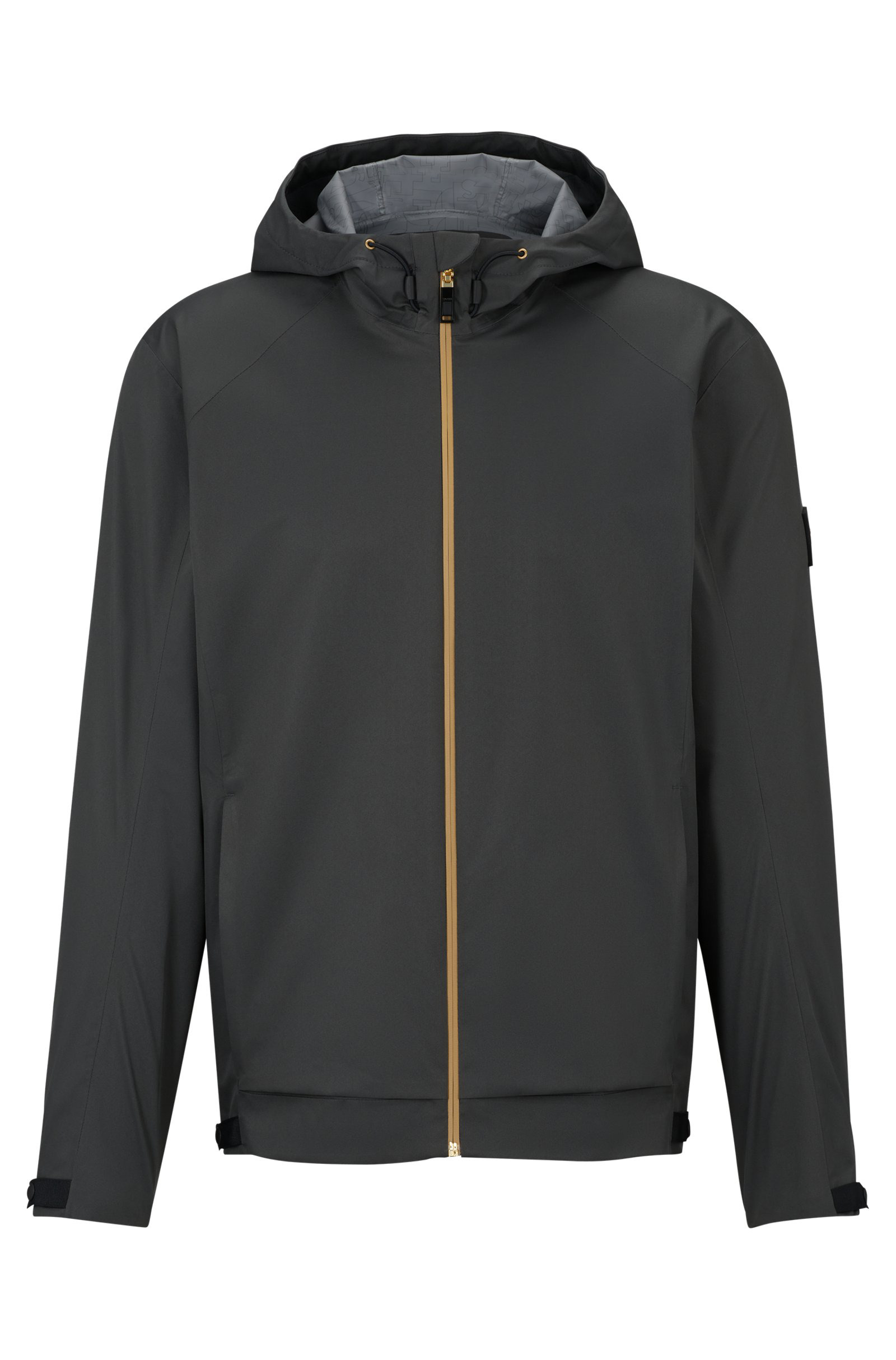 Water-Repellent Jacket With Ventilation On The Back