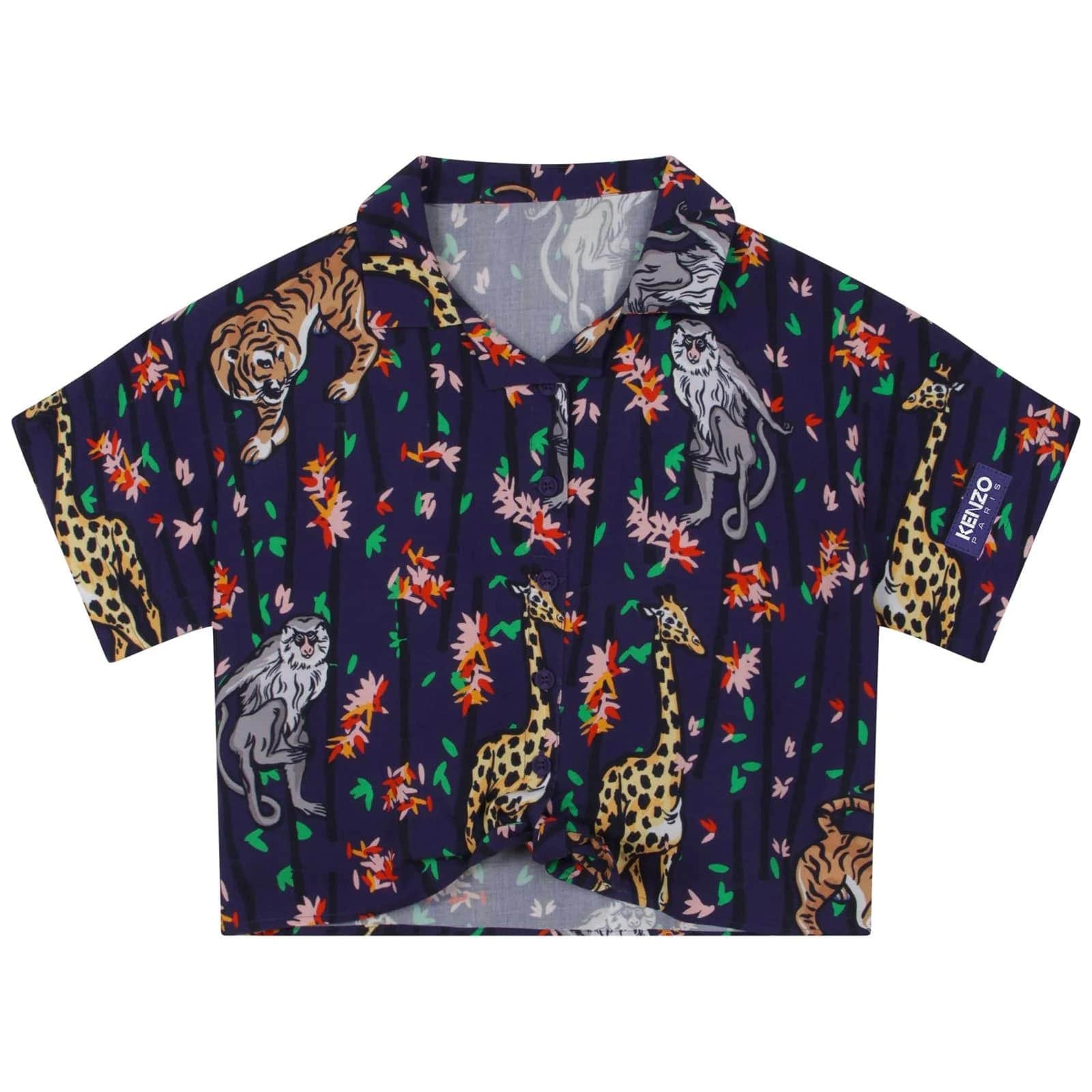 Kids Graphic Printed Straight Hem T-Shirt