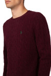 Men's essential cable sweater