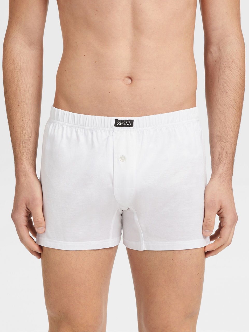 White Filoscozia Cotton Boxer, view 2