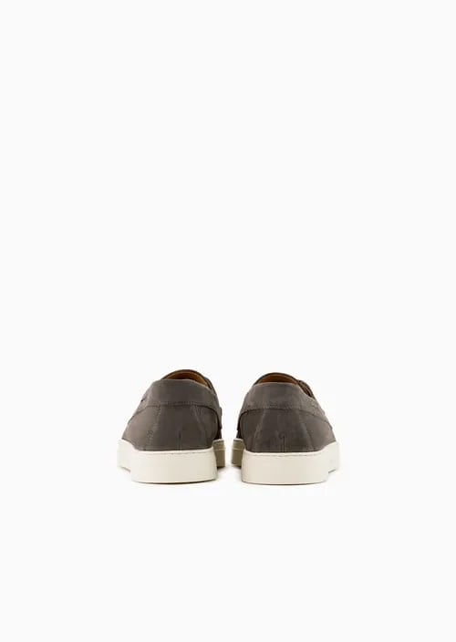 Crust Leather Boat Shoes, view 7