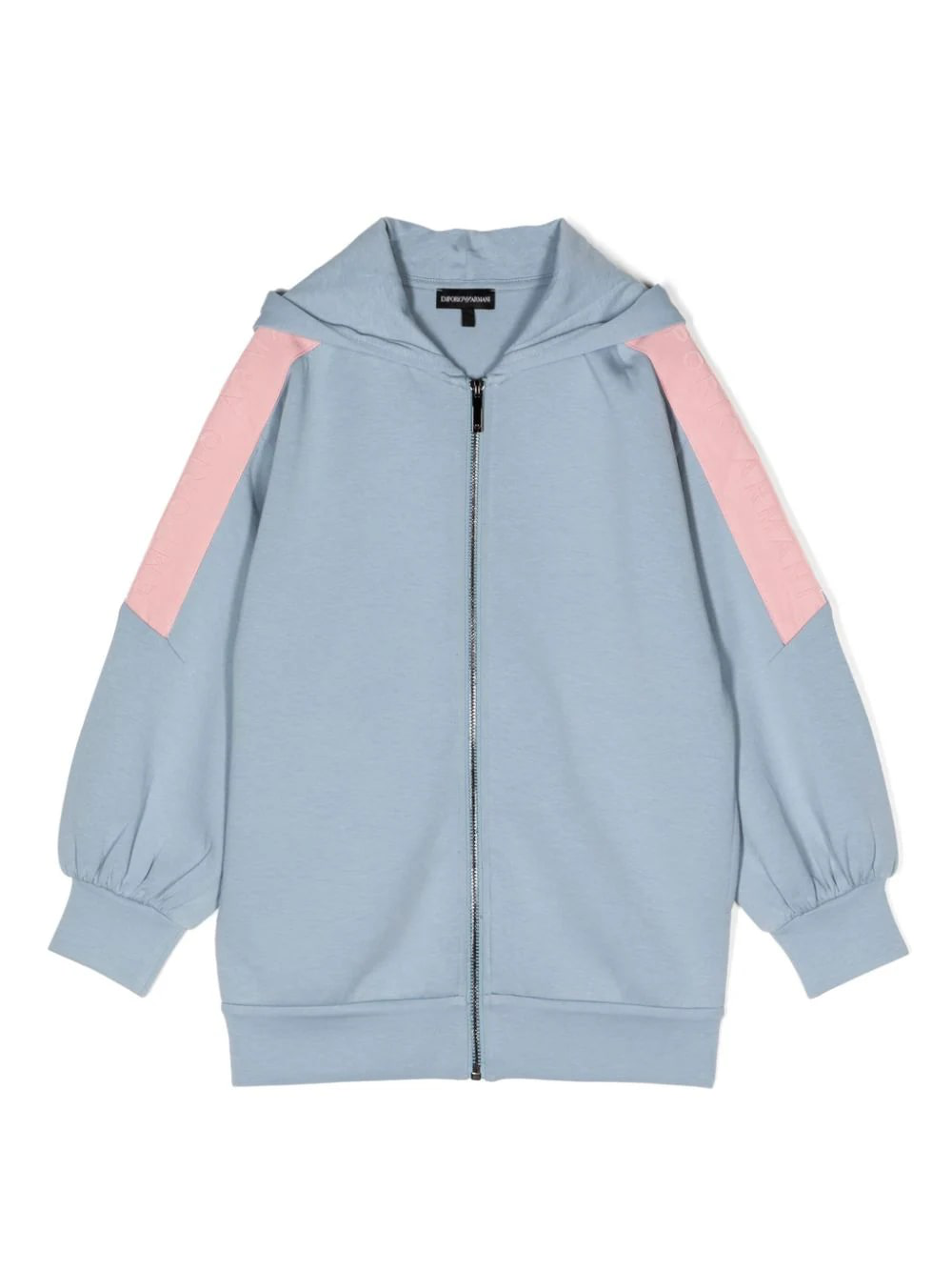 Kids Logo-Embossed Zip-Up Hoodie