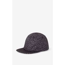 logo-print cotton cap