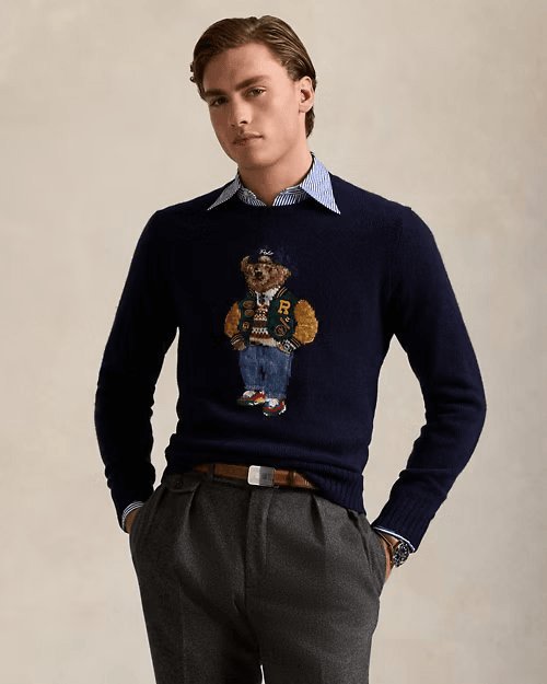 Polo Bear Wool-Cashmere Jumper
