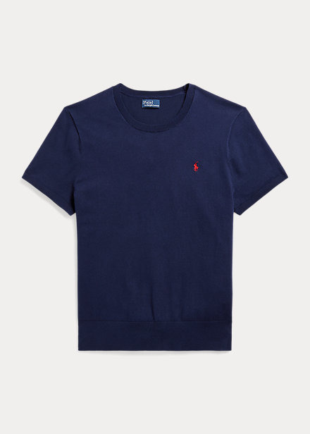 Polo Ralph Lauren Cotton-Blend Short-Sleeve Jumper