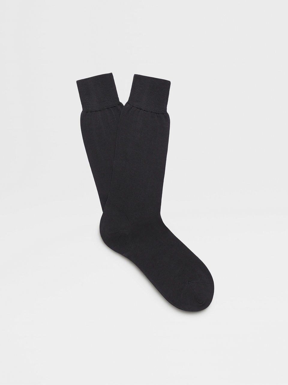 Navy Blue Cotton Socks