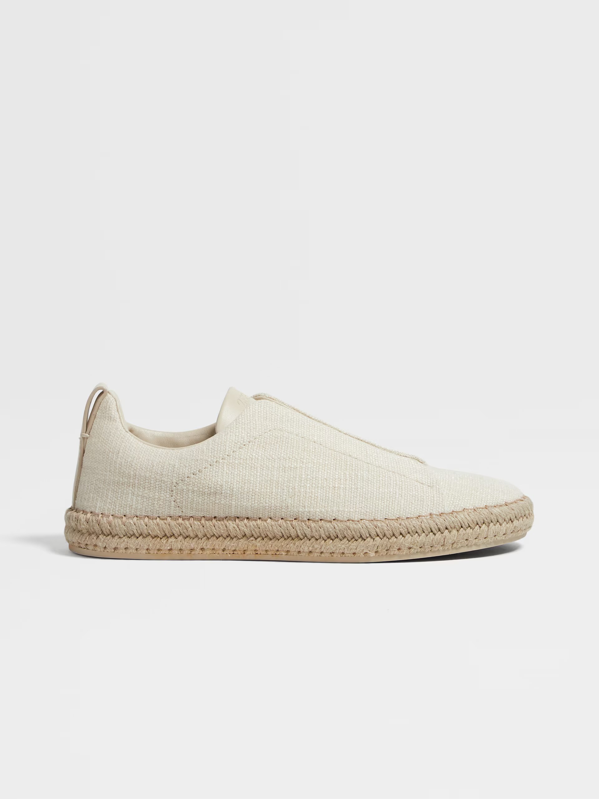 Linen Blend Triple Stitch™ Espadrilles, view 14
