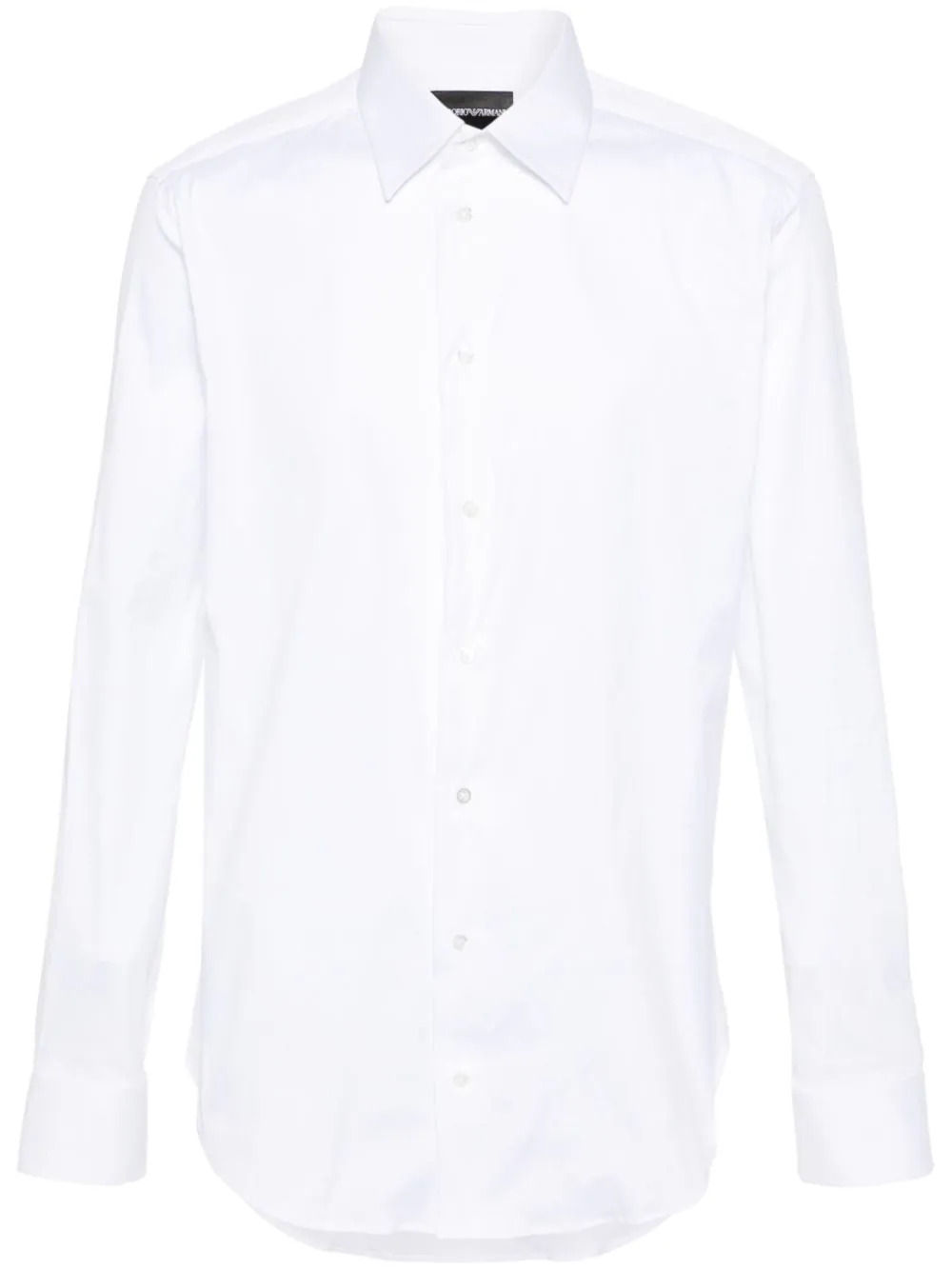 Classic-Collar Poplin Shirt