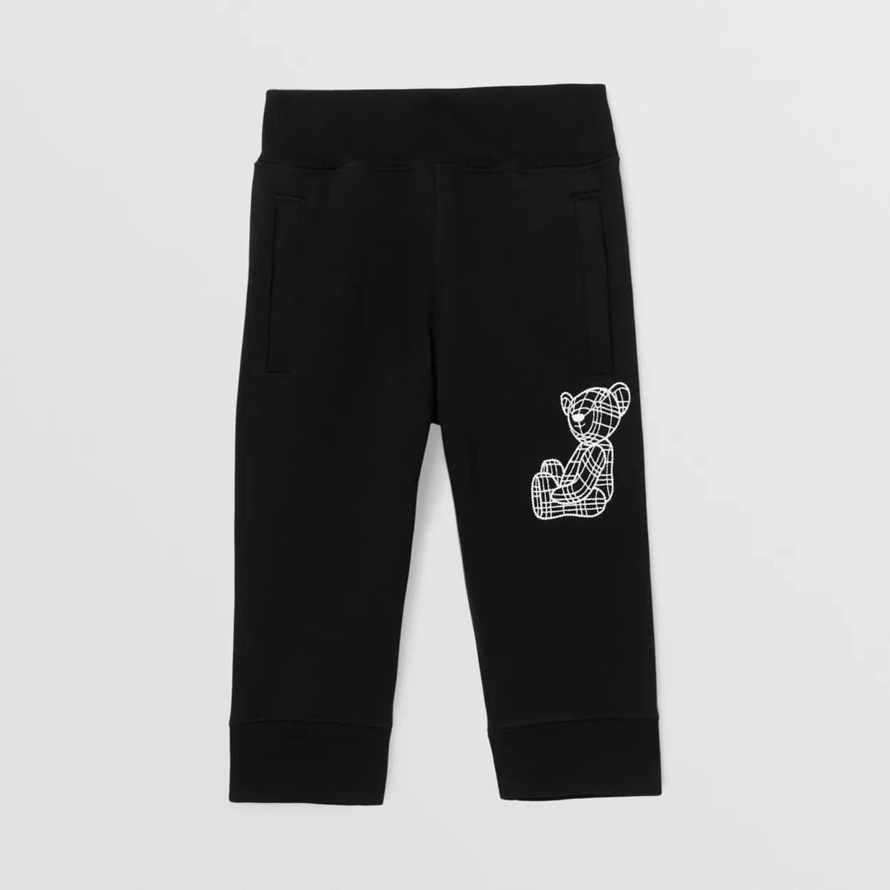 Thomas Bear Motif Cotton Jogging Pants