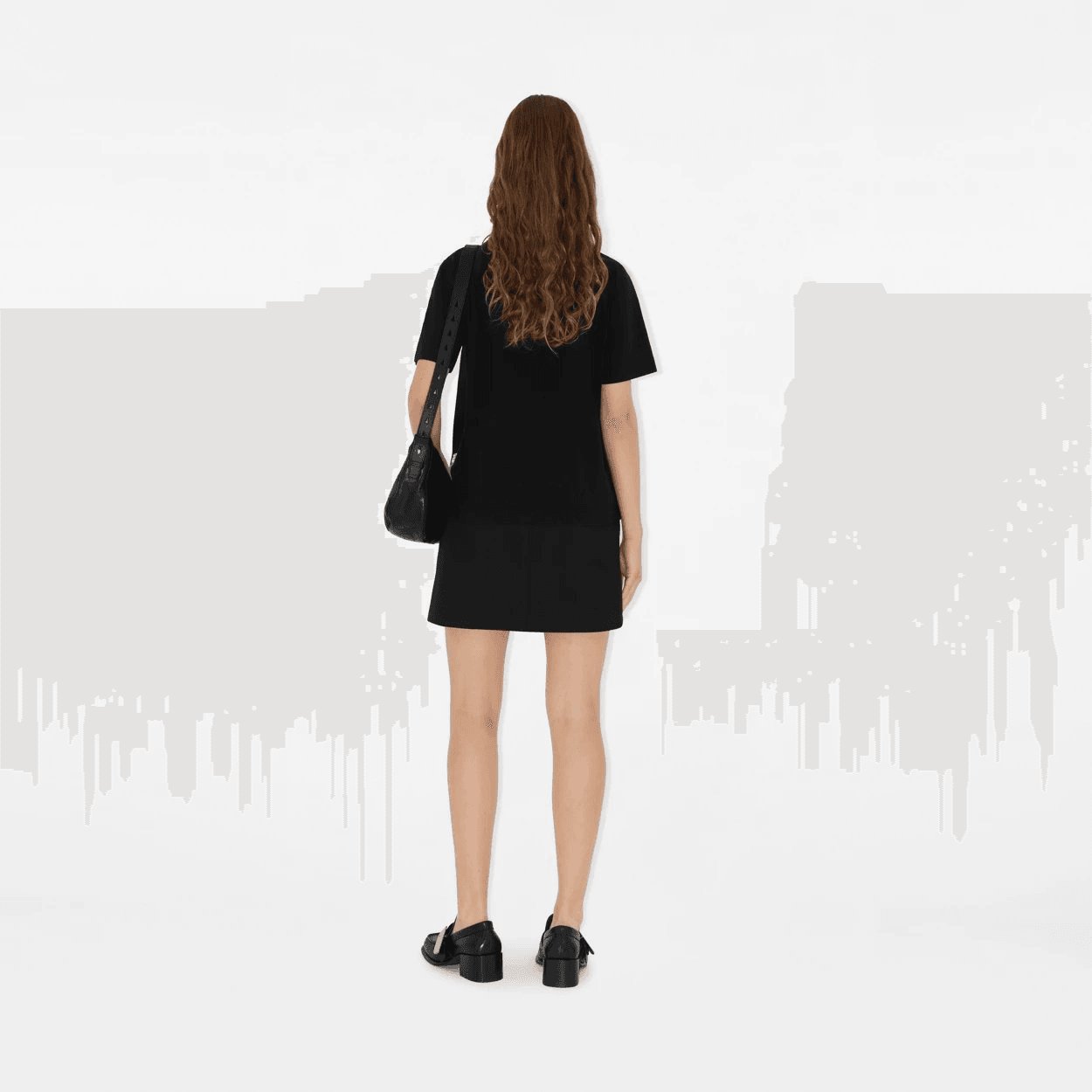 Daisy Logo Cotton T-shirt, view 4