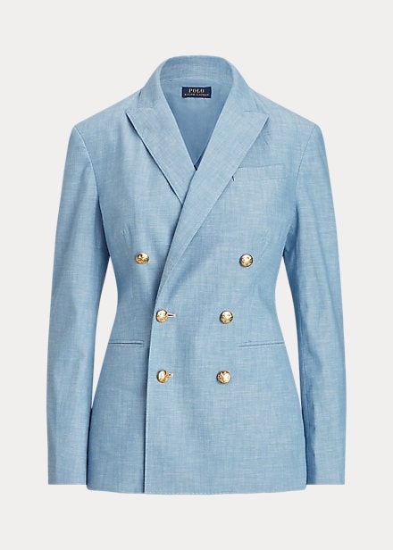 Polo Ralph Lauren Chambray Cotton Blazer