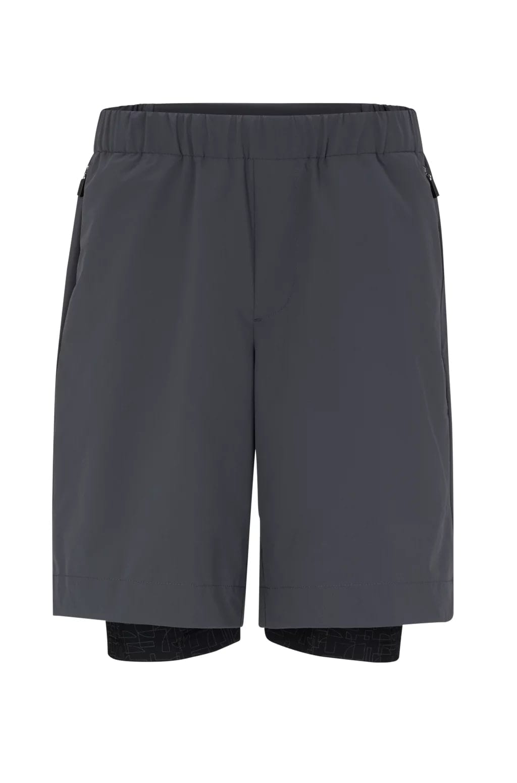 Water-Repellent Shorts With Integrated Leggings