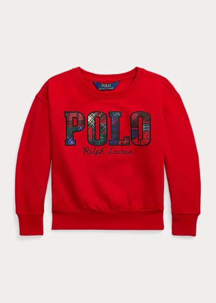 Polo Ralph Lauren Sweatshirt With Tartan Logo