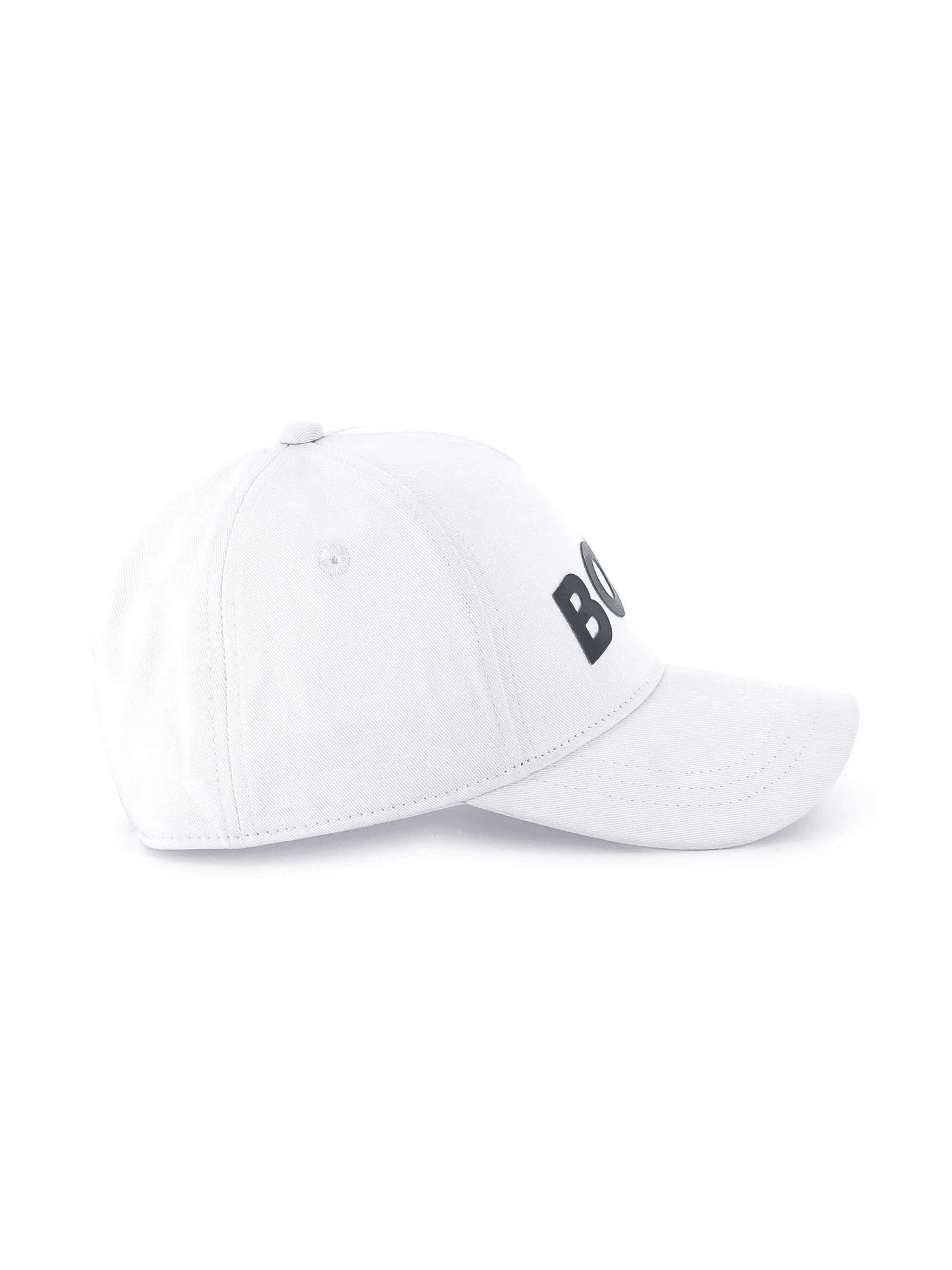 Kids' cap in cotton twill with rubber-print logo, view 7